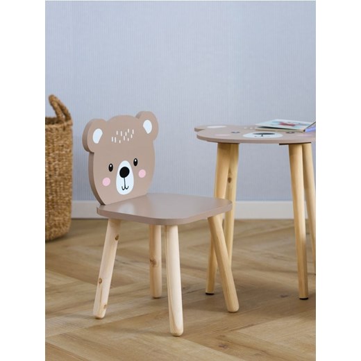 Sinsay - Krzesło z motywem misia - beżowy Sinsay One Size Sinsay