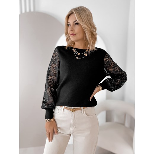 sweter maracot czarny one size ONE SIZE UBRA