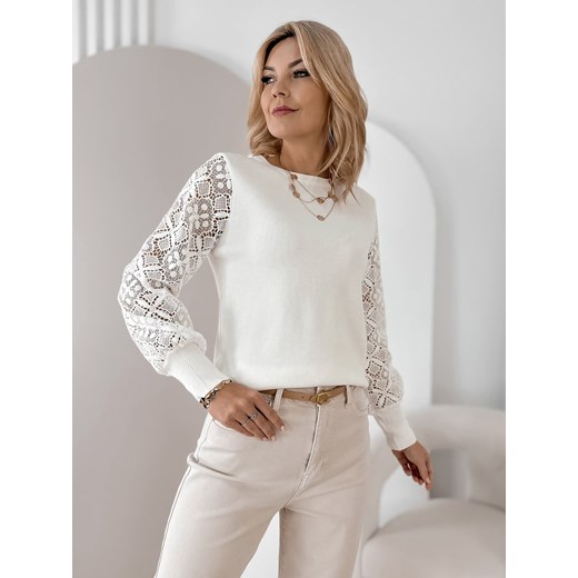 sweter maracot ecru one size ONE SIZE UBRA