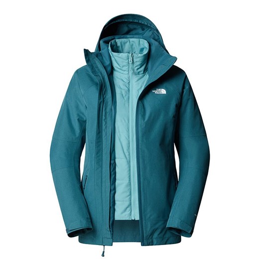 Kurtka damska The North Face Inlux Triclimate 0A8DZQFUK1 - niebieska ze sklepu streetstyle24.pl w kategorii Kurtki damskie - zdjęcie 187520490