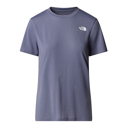 Koszulka damska The North Face Foundation Half Dome 0A8BQZBTR1 - fioletowa ze sklepu streetstyle24.pl w kategorii Bluzki damskie - zdjęcie 187520494