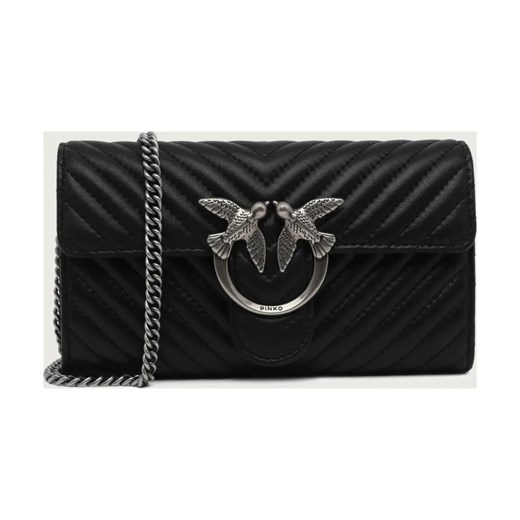 Pinko Skórzana kopertówka/portfel LOVE ONE WALLET C ze sklepu Gomez Fashion Store w kategorii Kopertówki - zdjęcie 187520760