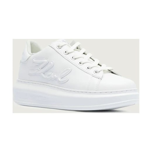 Karl Lagerfeld Skórzane sneakersy KAPRI Signia Emboss ze sklepu Gomez Fashion Store w kategorii Buty sportowe damskie - zdjęcie 187520773