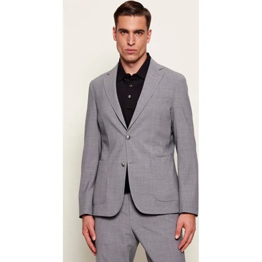 BOSS BLACK Wełniana marynarka P-Hanry-WG-253 | Slim Fit ze sklepu Gomez Fashion Store w kategorii Marynarki męskie - zdjęcie 187521281