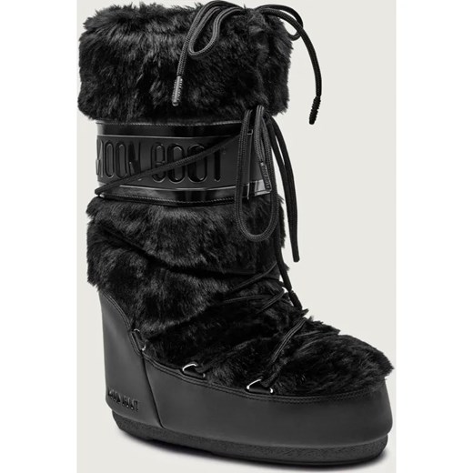 Moon Boot Śniegowce ICON FAUX FUR | shearling ze sklepu Gomez Fashion Store w kategorii Śniegowce damskie - zdjęcie 187521291