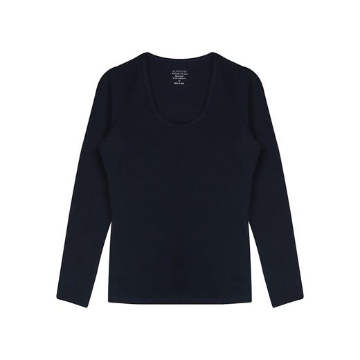 Claesens Koszulka w kolorze granatowym ze sklepu Limango Polska w kategorii Bluzki damskie - zdjęcie 187521314