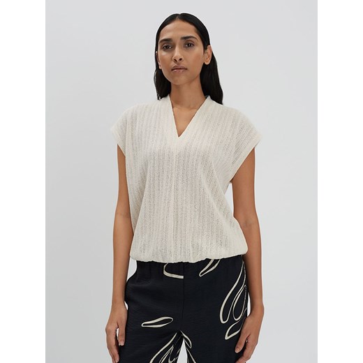 Someday Koszulka w kolorze beżowym ze sklepu Limango Polska w kategorii Bluzki damskie - zdjęcie 187521334