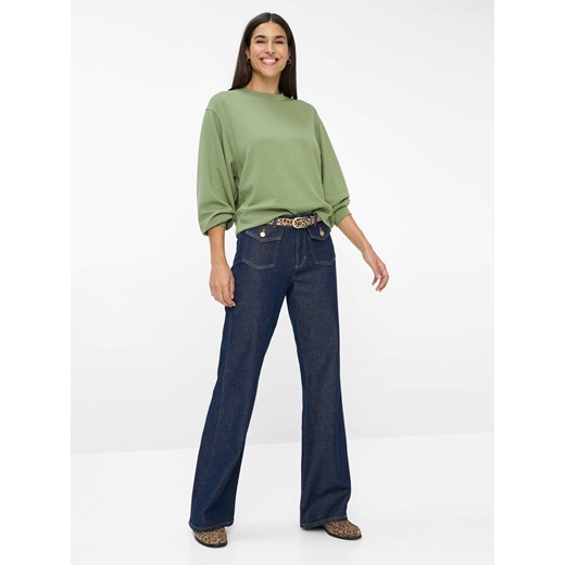 BRAX Brax - Maine Kobiety Bawełna rinsed jednolity ze sklepu vangraaf w kategorii Jeansy damskie - zdjęcie 187521770