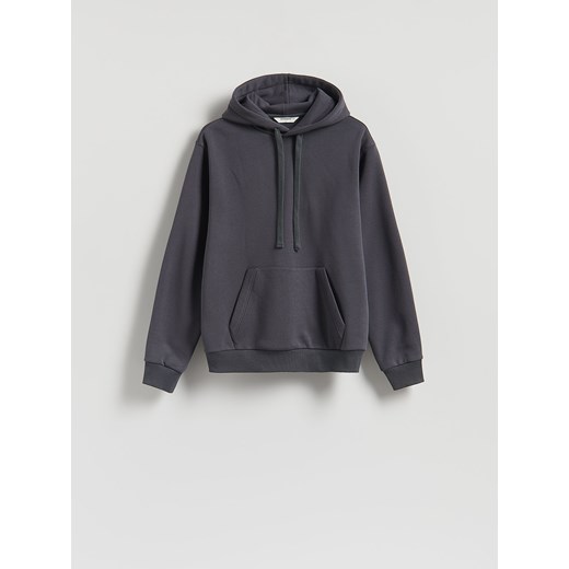 Reserved - Bluza regular z kapturem - ciemnoszary ze sklepu Reserved w kategorii Bluzy męskie - zdjęcie 187522692