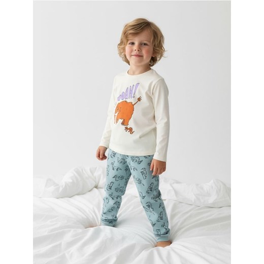 Sinsay - Piżama dwuczęściowa - kremowy ze sklepu Sinsay w kategorii Piżamy dziecięce - zdjęcie 187523404