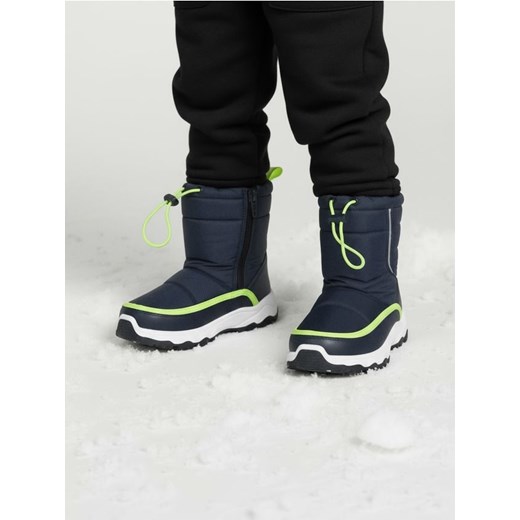 Sinsay - Śniegowce z domieszką wełny zapinane na zamek - wielobarwny ze sklepu Sinsay w kategorii Buty zimowe dziecięce - zdjęcie 187523440