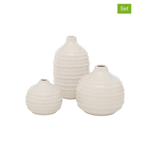 Boltze Wazony (3 szt.) &quot;Meruna&quot; w kolorze białym ze sklepu Limango Polska w kategorii Wazony - zdjęcie 187523540