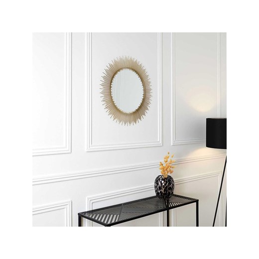 The Concept Factory Lustro w kolorze złotym - Ø 59,5 cm ze sklepu Limango Polska w kategorii Lustra - zdjęcie 187523551