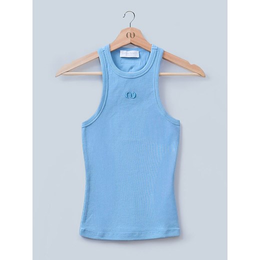 LeGer Top &quot;Dena&quot; w kolorze błękitnym ze sklepu Limango Polska w kategorii Bluzki damskie - zdjęcie 187523633