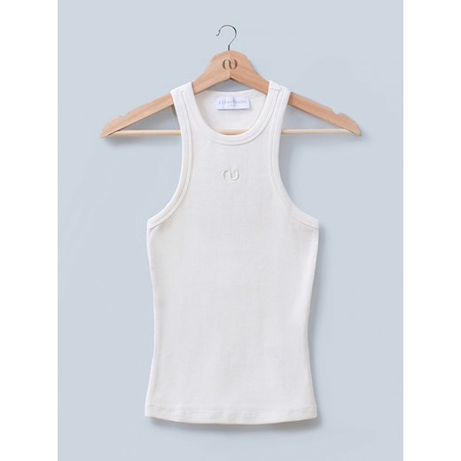 LeGer Top &quot;Dena&quot; w kolorze białym ze sklepu Limango Polska w kategorii Bluzki damskie - zdjęcie 187523634