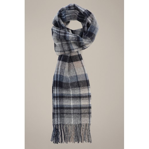 Szal Wełniany Mixkolor w Kratę Unisex ze sklepu Lancerto S.A. w kategorii Dodatki męskie - zdjęcie 187524064