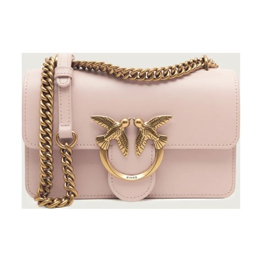 Pinko Skórzana torebka na ramię LOVE ONE MINI ze sklepu Gomez Fashion Store w kategorii Listonoszki - zdjęcie 187524590