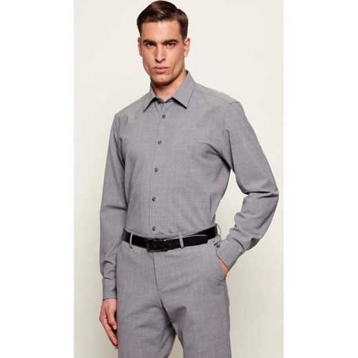 BOSS BLACK Wełniana koszula P-LIAM-K-F-261 | Regular Fit ze sklepu Gomez Fashion Store w kategorii Koszule męskie - zdjęcie 187524630