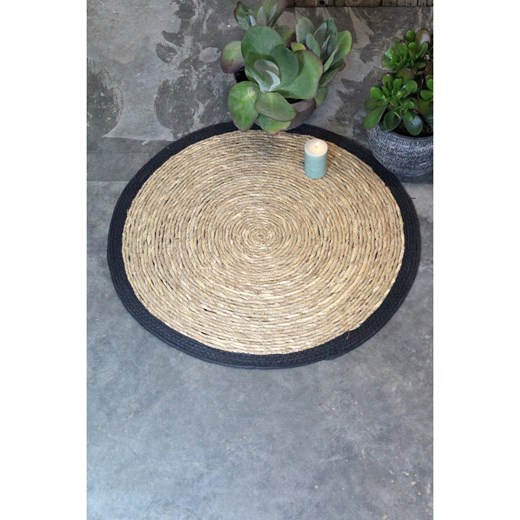 RedCartel Dywan w kolorze jasnobrązowo-czarnym - Ø 64 cm ze sklepu Limango Polska w kategorii Dywany - zdjęcie 187524962