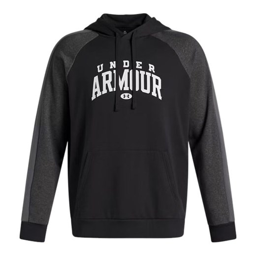 Bluza męska Rival Fleece Colorblock Under Armour ze sklepu SPORT-SHOP.pl w kategorii Bluzy męskie - zdjęcie 187526132