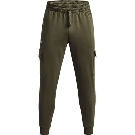 Spodnie dresowe męskie Rival Fleece Cargo Jogger Under Armour ze sklepu SPORT-SHOP.pl w kategorii Spodnie męskie - zdjęcie 187526141