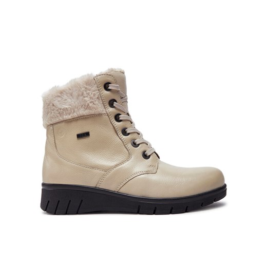 Trzewiki Caprice 9-26209-43 Écru ze sklepu eobuwie.pl w kategorii Botki - zdjęcie 187526173