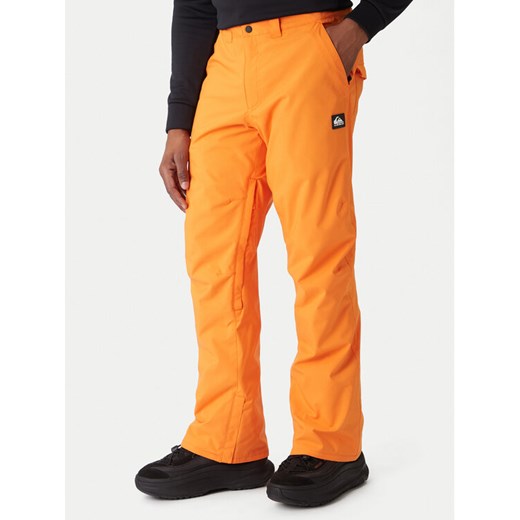 Quiksilver Spodnie snowboardowe Estate EQYTP03237 Pomarańczowy Slim Fit ze sklepu MODIVO w kategorii Spodnie męskie - zdjęcie 187526320