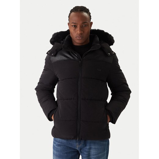 Guess Kurtka zimowa M5BL2A W2202 Czarny Regular Fit ze sklepu MODIVO w kategorii Kurtki męskie - zdjęcie 187526391