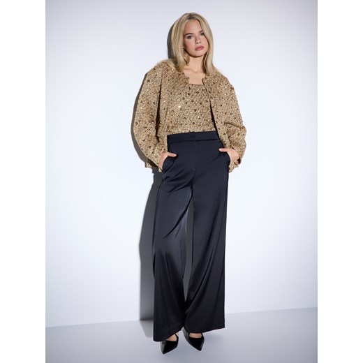 Mohito - Top z metalizowaną nitką - złoty ze sklepu Mohito w kategorii Bluzki damskie - zdjęcie 187527093