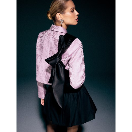 Mohito - Torebka z ozdobną kokardą - czarny ze sklepu Mohito w kategorii Torebki hobo - zdjęcie 187527282