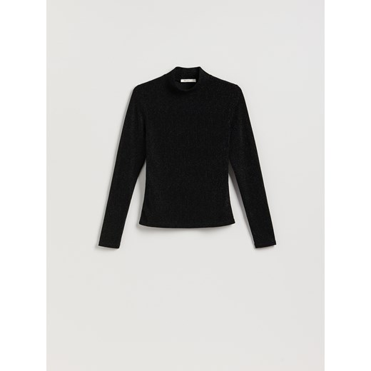 Reserved - Błyszczący golf - czarny Reserved XS Reserved