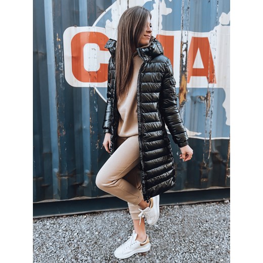 Kurtka zimowa damska pikowana LESSI niebieska Dstreet TY5517 ze sklepu DSTREET.PL w kategorii Kurtki damskie - zdjęcie 187528033