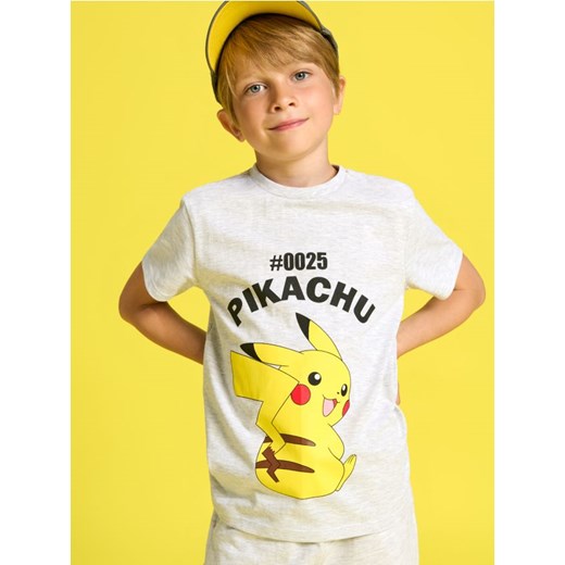 Sinsay - Koszulka Pokémon - szary ze sklepu Sinsay w kategorii T-shirty chłopięce - zdjęcie 187528542