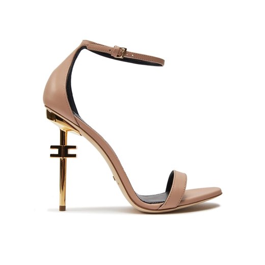 Elisabetta Franchi Sandały SA-23B-41E2-V520 Beżowy ze sklepu MODIVO w kategorii Sandały damskie - zdjęcie 187529163