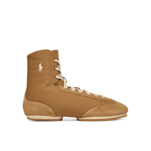 Polo Ralph Lauren Sneakersy 804959093005 Beżowy ze sklepu MODIVO w kategorii Botki - zdjęcie 187529182