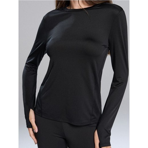 Sinsay - Koszulka sportowa ACTIVE - czarny ze sklepu Sinsay w kategorii Bluzki damskie - zdjęcie 187530213