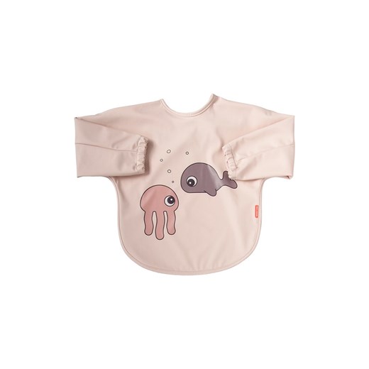 done by deer Śliniaczek &quot;Sea friends&quot; w kolorze jasnoróżowym z rękawami ze sklepu Limango Polska w kategorii Zabawki - zdjęcie 187530503