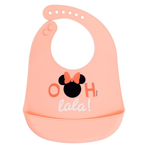 Disney Minnie Mouse Śliniaczek &quot;Minnie&quot; w kolorze jasnoróżowym - 23 x 31 cm ze sklepu Limango Polska w kategorii Zabawki - zdjęcie 187530561
