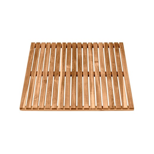 Wenko Mata kąpielowa w kolorze jasnobrązowym - 55 x 55 cm ze sklepu Limango Polska w kategorii Akcesoria łazienkowe - zdjęcie 187530751