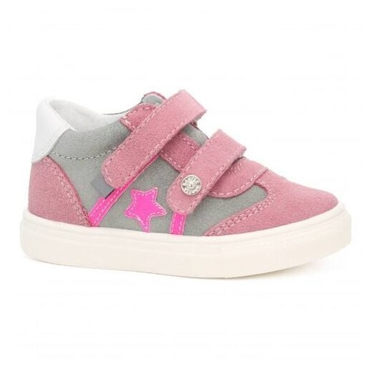 Sneakers Bartek 11430001 Ii, Dla Dziewcząt, Różowo-Szary ze sklepu Wojas w kategorii Trampki dziecięce - zdjęcie 187531642