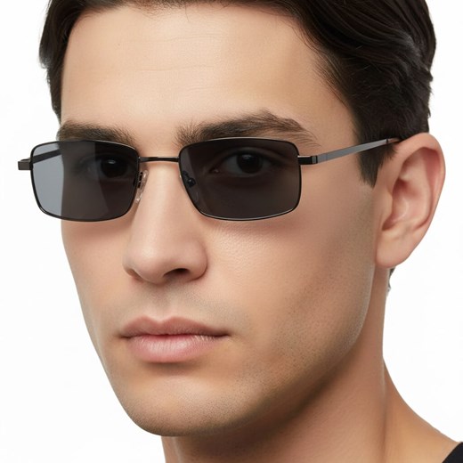 Plusy +1.00 Fotochromowe okulary do czytania z flexami ST342 czarne ze sklepu Stylion w kategorii Okulary korekcyjne damskie - zdjęcie 187531760