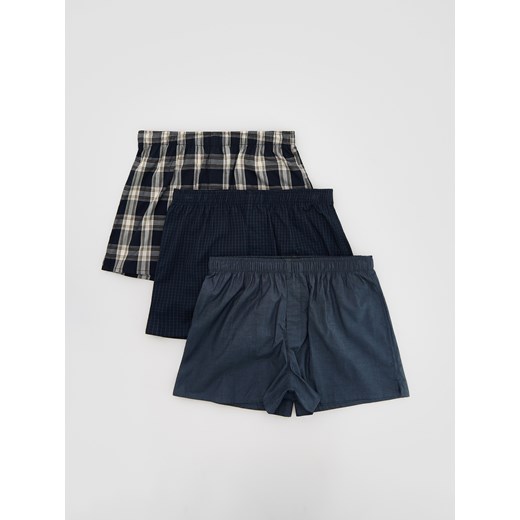 Reserved - 3 pack bokserek Loose - granatowy ze sklepu Reserved w kategorii Majtki męskie - zdjęcie 187532563