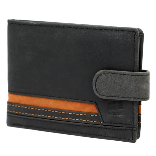 Portfel męski skórzany skóra naturalna Nordee ze sklepu lenaodniemowlakadoszkolniaka.pl w kategorii Portfele męskie - zdjęcie 187532784