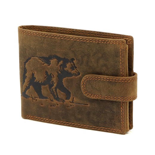 Portfel męski skórzany skóra naturalna Nordee ze sklepu lenaodniemowlakadoszkolniaka.pl w kategorii Portfele męskie - zdjęcie 187532883