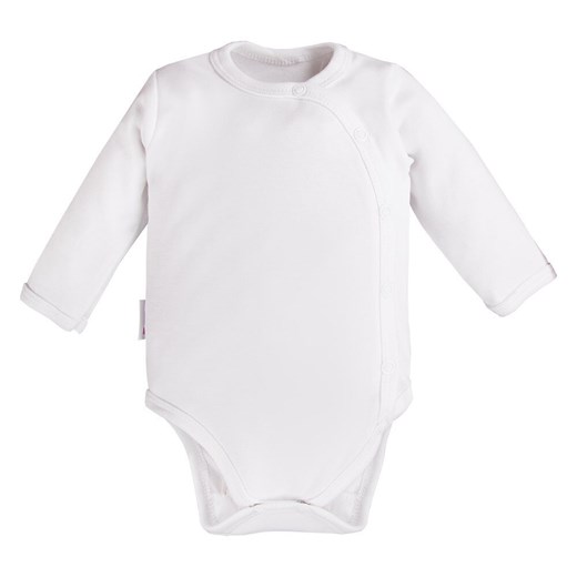 Body białe rozpinane Eevi niemowlęce wyprawka ze sklepu lenaodniemowlakadoszkolniaka.pl w kategorii Odzież dla niemowląt - zdjęcie 187532900