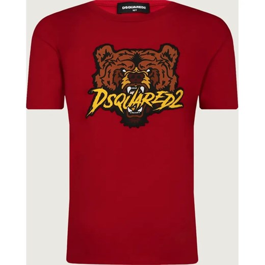 Dsquared2 T-shirt | Relaxed fit ze sklepu Gomez Fashion Store w kategorii Bluzki dziewczęce - zdjęcie 187534954