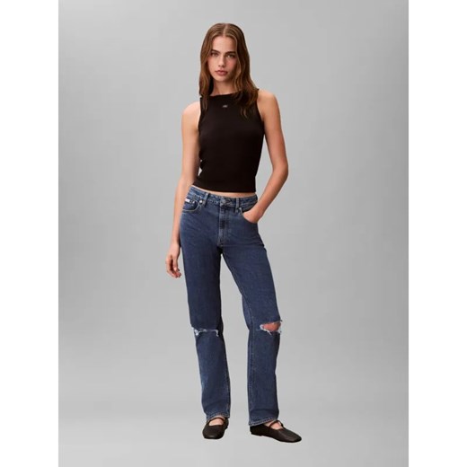 Calvin Klein Jeans Jeansy | Straight fit | high rise ze sklepu Gomez Fashion Store w kategorii Jeansy damskie - zdjęcie 187534983