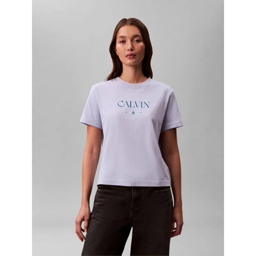 Calvin Klein Jeans T-shirt | Slim Fit ze sklepu Gomez Fashion Store w kategorii Bluzki damskie - zdjęcie 187535011