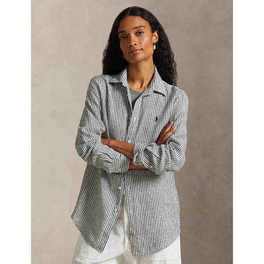 POLO RALPH LAUREN Lniana koszula | Classic fit ze sklepu Gomez Fashion Store w kategorii Koszule damskie - zdjęcie 187535120