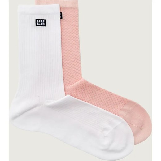 Hugo Bodywear Skarpety 2-pack RS MICROLOVE CC W ze sklepu Gomez Fashion Store w kategorii Skarpetki damskie - zdjęcie 187535140